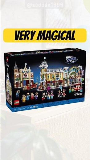LEGO Disney Main Street USA looks Magical!