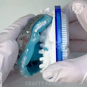 The process of making chrome grillz | Crafty Panda