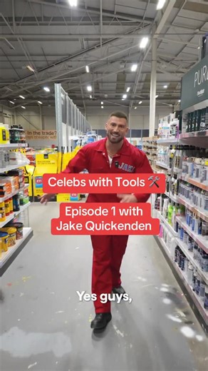 Checkatrade.com on Instagram: "JAKE QUICKENDEN ON THE TOOLS 🫠 Can Jake build a media wall in ONE day with ZERO experience? 😩 Link in bio to our YouTube channel to watch the full episode and find out if he made it work… 🎬 #Checkatrade #JakeQuickenden #RobBent #Carpentry #MediaWallDesign @jakequickenden"
