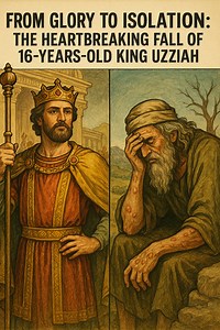 1.8M views · 93K reactions | From glory to isolation: the heartbreaking fall of I6 yærs 0ld king Uzziah. . . #biblestudy #God #biblestories #christianity | Anointed Bible Narratives | Facebook