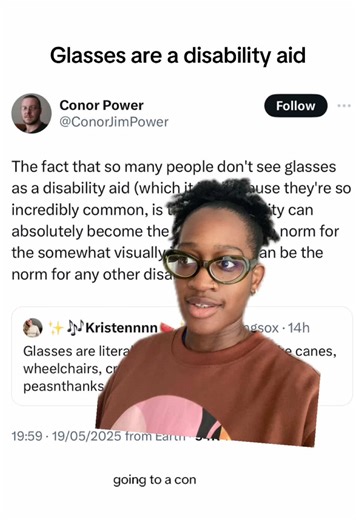 Understanding Glasses as a Disability Aid for Myopia