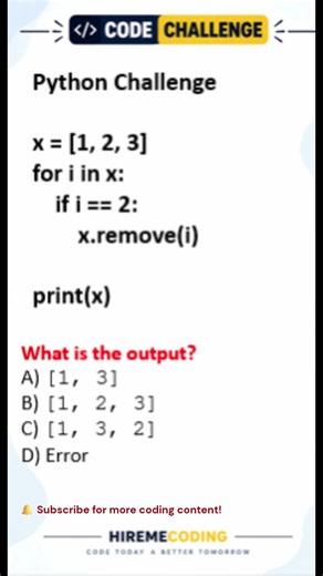 Can You Predict the Output? 🐍 Python Code Challenge #1