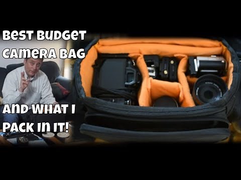 Best Budget Camera Bag & What's In My Bag. Amazon Basics Large ep.114