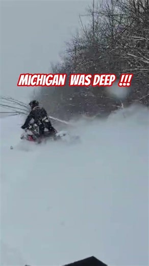 Just amazing conditions #polaris #skidoo #snowmobiling #snomobile #mountains #northernmichigan