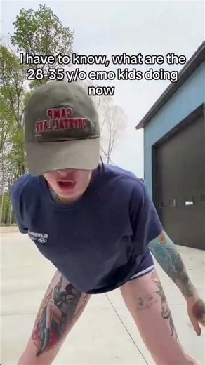 Where Did All the Emo Kids Go? 💀🤘🏻 Now I’m a Mechanic?? #funny