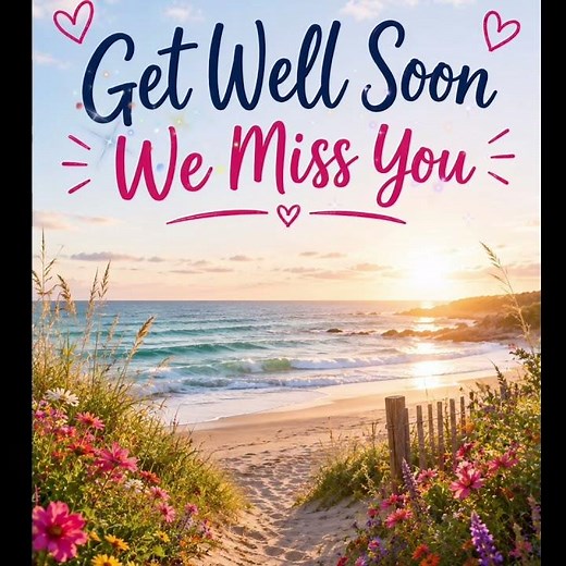Get Well We Miss Your Smile – Heartfelt Recovery Video Message for WhatsApp