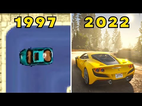Evolution of GTA Games 1997-2022