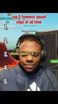 Top 5 Funniest speed Clips of all time #ishowspeed