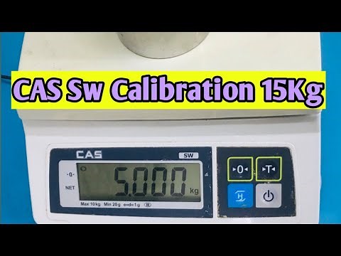 Cas SW Series Calibration | How To Calibrate Your Digital Scale Step By Step!