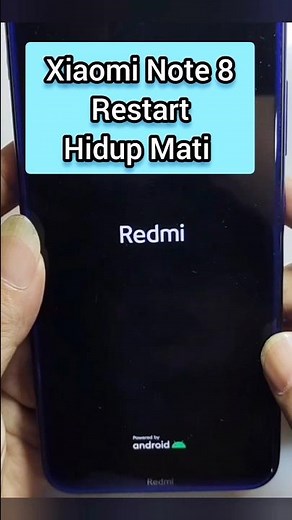 XIAOMI REDMI NOTE 8 SERING RESTART, HIDUP MATI SENDIRI