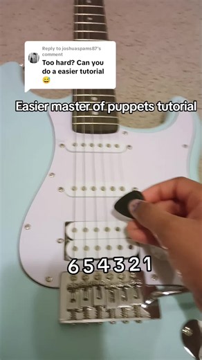 Replying to @joshuaspams87 #fyppppppppppppppppppppppp #zyxcba #guitar#masterofpuppets