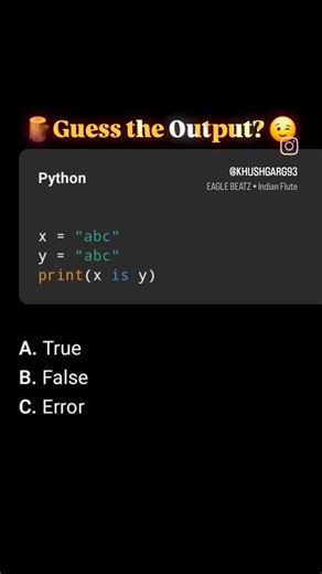 #python Daily Interview Questions #61 | Guess the output | AI Coder - Khushboo