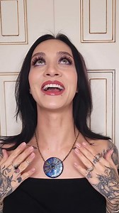 3.9M views · 63K reactions | Movie inspired Glowing liquid filled stained glass necklace 驪 Join me on the craft adventure of trying to make a glowing, liquid filled, floating bat, mini stained glass window. We will try it on and hide in the closet together to see how glow-y this necklace turned out!  | Temika S | Facebook