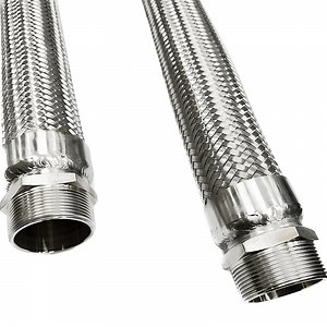 [Hot Item] 304 or 316 Stainless Steel Braided Hose with 316 Female/Male NPT Fitting
