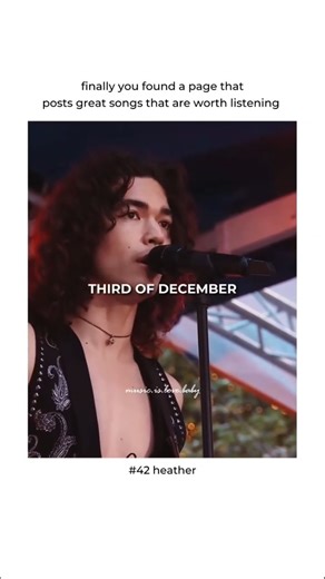 music is love baby on Instagram: "follow @music.is.love.baby_ for more amazing songs . ✨ Heather – Conan Gray ✨ A soft, heart-breaking anthem about unrequited love. “Heather” became one of Conan Gray’s most emotional and defining songs — a quiet confession about wanting someone who loves someone else. The gentle vocals, raw lyrics, and nostalgic bedroom-pop production made this song explode globally in 2020, turning the name “Heather” into a symbol of beauty, envy, and longing. It went viral on 