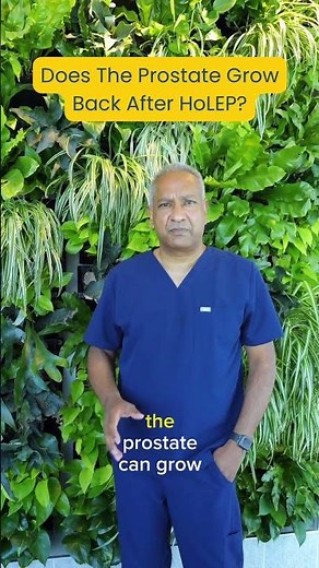 Does the prostate grow back after HoLEP?