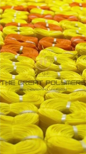 Export Packing of 3mm PE Rope Manufacturing Company–THE GREAT POLYMERS/INDIA