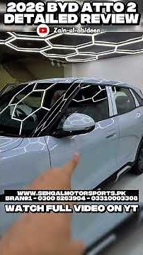 2026 BYD ATTO 2, Detailed Review and Price | ZainUlAbideen