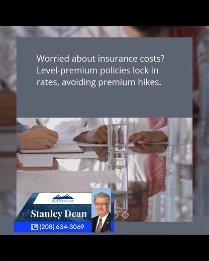 Why Level- Premium Insurance May Be for You | Professional Representation with Regional and National Companies For more info visit me here: www.standean.com #InsuranceAgent #LifeInsurance #HealthInsurance #AutoInsurance #IdahoInsurance #IDInsuranceAgent #IdahoLifeInsurance #IDAutoInsurance #IdahoCoverage | Stanley Dean | Facebook