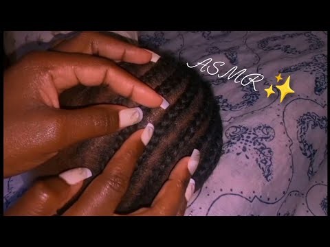 Scratching and Greasing Your Cornrowed Scalp 🥱💤✨