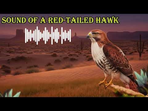 SOUND OF A RED TAILED HAWK 🔊 What does a red tailed hawk sound