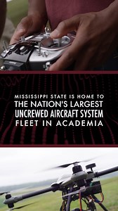 MSU isn't waiting for the future—we're flying it. The nation's largest UAS fleet in academia is right here, and we're just getting started. 📈 | Mississippi State University