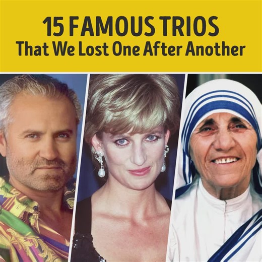 78K views · 195 reactions | 15 Famous Trios That We Lost One After Another | Bright Side | Facebook