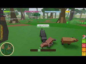 Roblox Amazon Ascension hunting mega capybara pack with jaguar