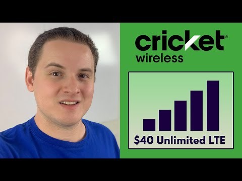 Cricket Wireless - New $40 Unlimited Plan (Limited Time Offer!)