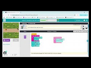 Code.org Course C Lesson 9 | Block Coding Tutorial for Kids & Beginners