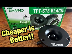 CHEAPER Tweeter test and Review
