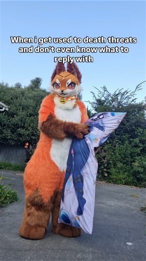I just want to dress up as a furry fox 🥀 😭 #furry #furrymemes #fursuit #furries #fox