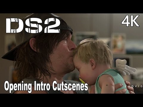 Death Stranding 2 On the Beach Opening Intro Cinematic 4K