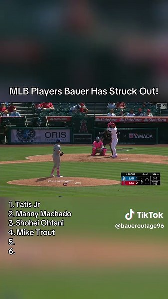 Trevor Bauer's Strikeout Highlights Against MLB Stars