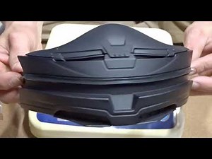 WINSカーボンヘルメット③ ジェットが フルフェイスに。インナーバイザー交換。