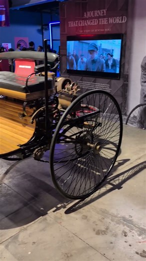 #shorts 1885 Benz Patent-Motorwagen knowns as first automobile