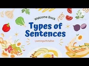 4 Types of sentences and their meaning IlEnglish Grammar