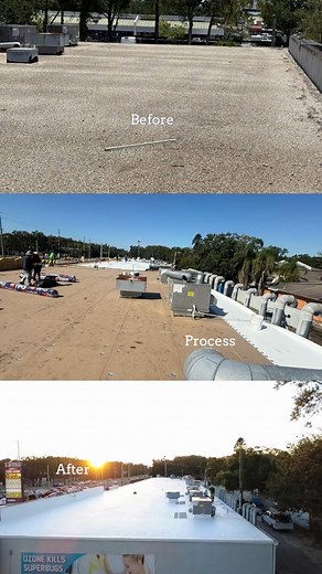 ✨ Before & After: TPO Roof Transformation! 🏢✨ See how we upgraded this commercial building with mechanical-attached TPO roofing and insulation boards. From old roof to durable, energy-efficient protection! Save this post for your next roofing project! 💪 📞 1 863-308-9591 | 1 863-840-6092 💻 roofingreconstructionllc.com 📧 danielromero@stallionroofingrecon.com #CommercialRoofing #TPORoof #RoofUpgrade #BeforeAndAfter #EnergyEfficientRoof #RoofingExperts #BuildingTransformation #RoofingContractor