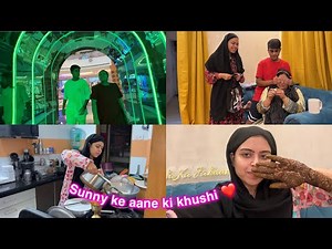 Ammi ko surprise diya ❤️ | Sunny ke aane ki khushi 😍 | saba ibrahim | vlog