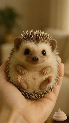 Hedgehog Farts in My Hands... Then Sniffs It?! Funniest Cute Animal Moment Ever! #hedgehog #fart