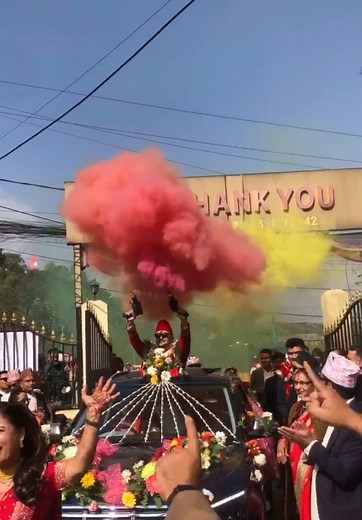 Heartwarming Groom's Grand Entry for His Bride