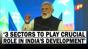 PM Modi Names Three Sectors That Will Play Crucial Role In India’s Development | OTV #pmmodi #indiadevelopment #globalinvestorssummit #summit2025 #bhopal #otvnews | OTV News | Facebook