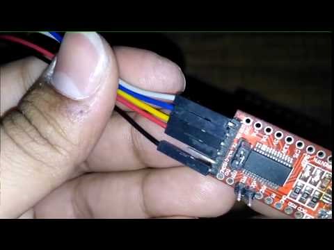 Wired programming of ATmega128 using a FTDI programmer on Winkel Board