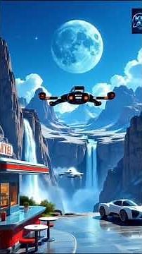 moon civilization , A new way of living — futuristic, innovative, and inspiring