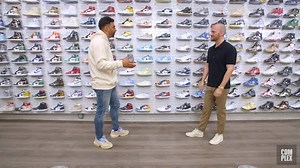 24K views · 660 reactions | Hot Ones host Sean Evans goes Sneaker Shopping with Complex's Joe La Puma at Stadium Goods in New York City and talks about his favorite sneakers growing up, getting his own Reebok collaboration, and some of his trademark sneakers. | Sneaker Shopping | Facebook