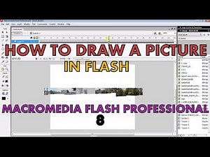 How to draw a picture in Flash | Macromedia Professional 8