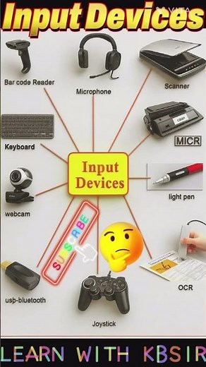 Computer Input Devices 🥰🤠 #computereducation #inputdevices