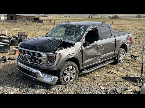 I Restored a Completely Crushed 2026 Ford F-150 From SCRATCH — Full Outdoor Transformation