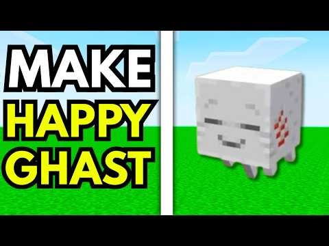 How To Make A Happy Ghast Saddle In Minecraft