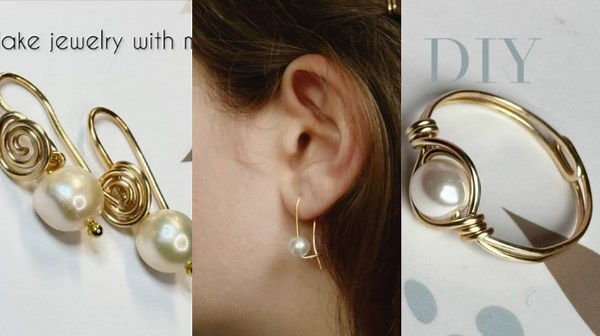 Simple DIY jewelry making tutorial